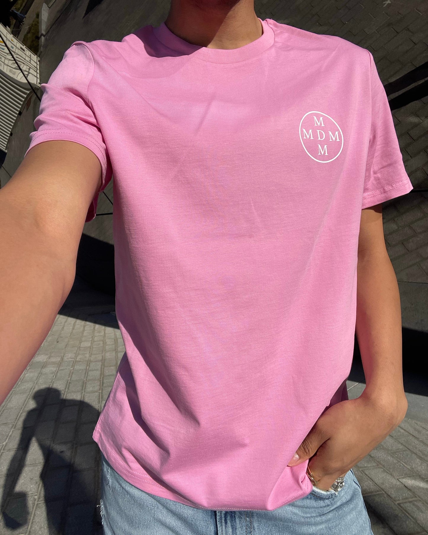 Het roze Amore t-shirt