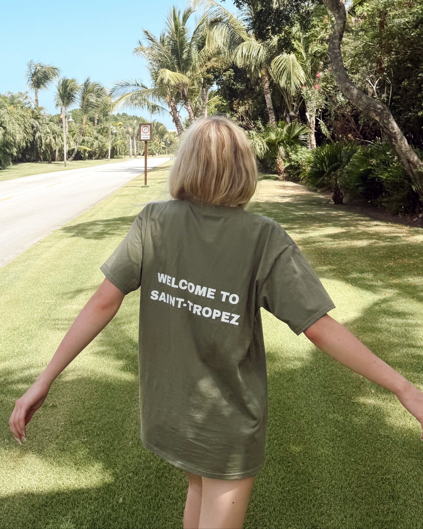 Welcome to Saint-Tropez t-shirt