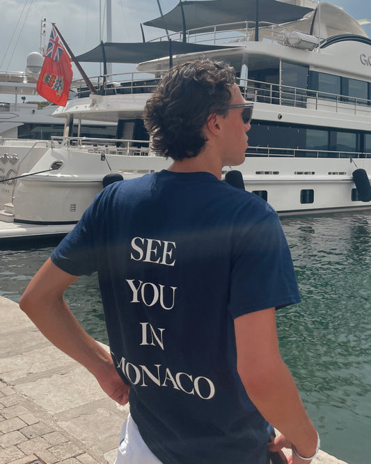 The "See you in Monaco" t-shirt