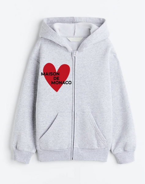 The Amore zip-up – Maison de Monaco