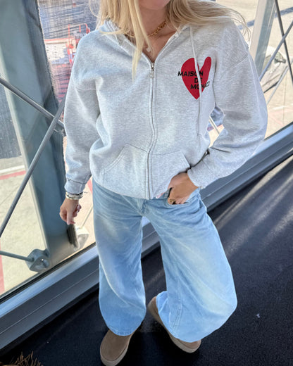 De Amore zip-up 