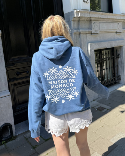 La Riviera Bleu Hoodie