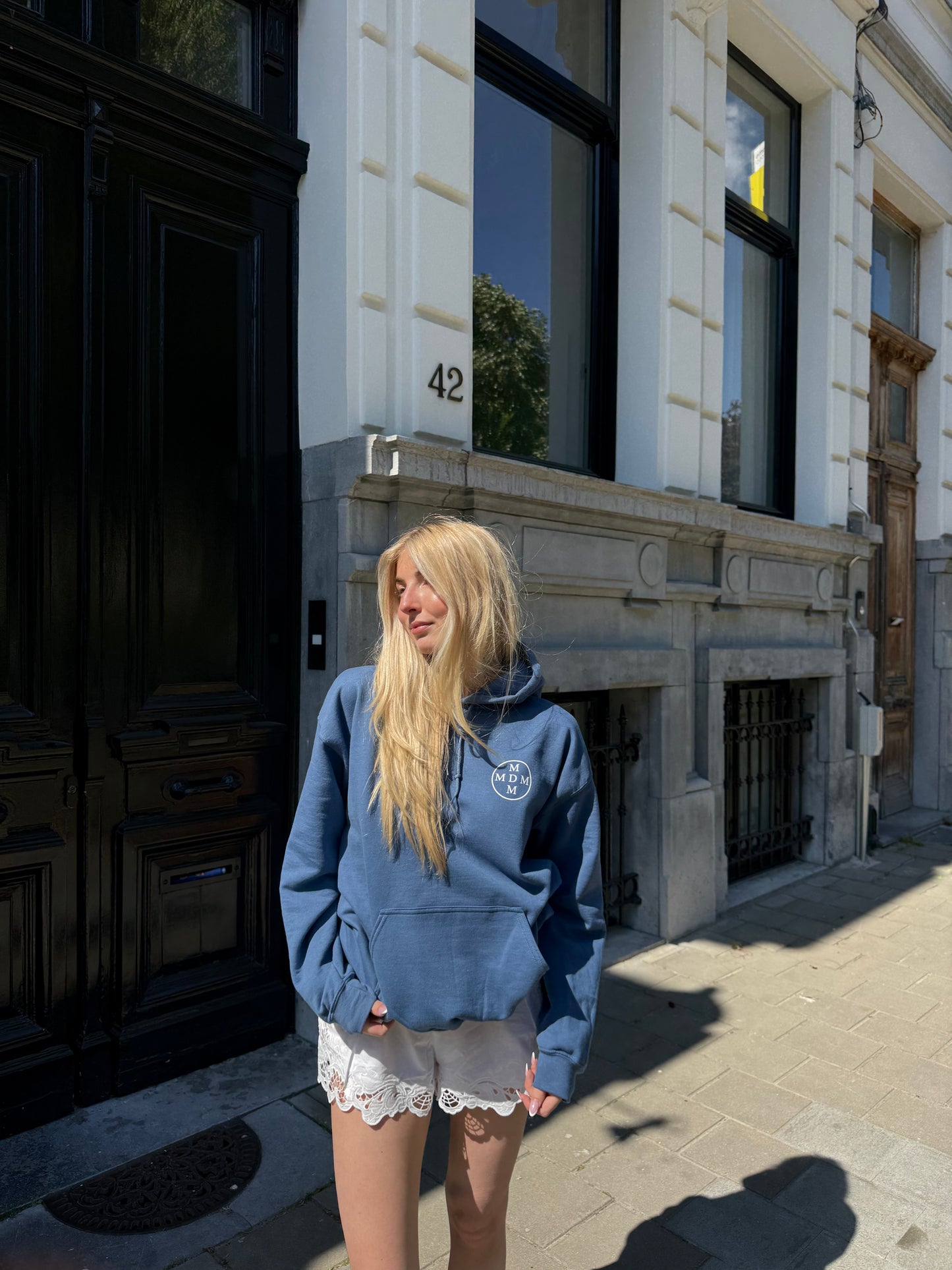 La Riviera Bleu Hoodie