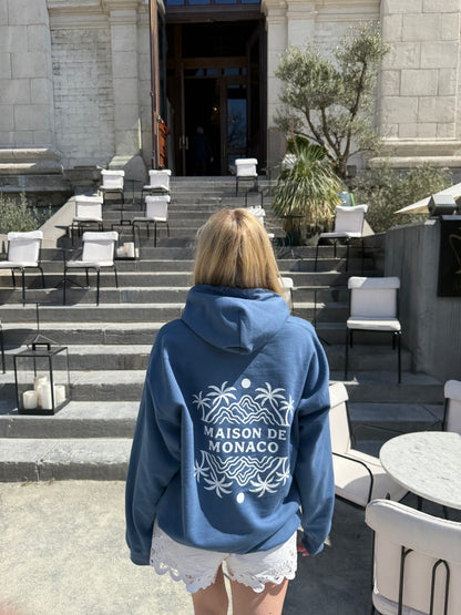 La Riviera Bleu Hoodie