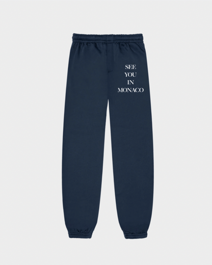The "See you in Monaco" sweatpants