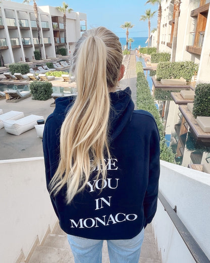 De "See you in Monaco" hoodie